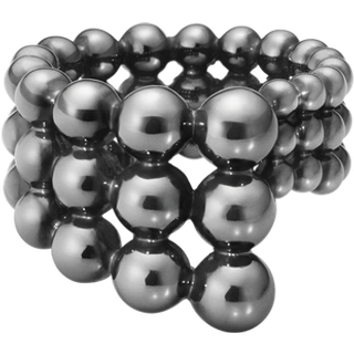MOONLIGHT GRAPES Ring (str. 56), Georg Jensen, Oxideret sterlingsølv