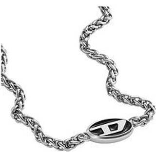 Diesel Stainless Steel Chain Unisex Necklace DX1470040