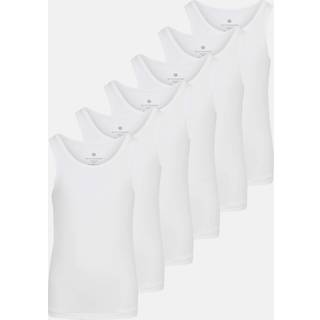 Singlet | 6-pak | Bambusviskose | Hvid