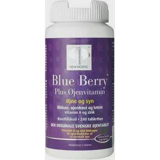 New Nordic Blue Berry Plus Øjenvitamin - 240 Tabletter