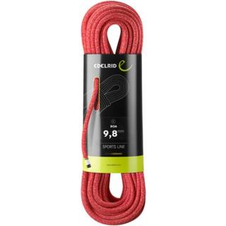 Edelrid Boa 9,8 mm Helreb størrelse 50 m farve rød