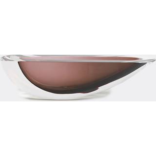 Gardeco Vases - 'Vase Canoe 160', purple in PURPLE Glass