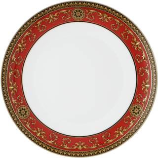 Rosenthal Tableware - 'Medusa' dinner plate in red Porcelain