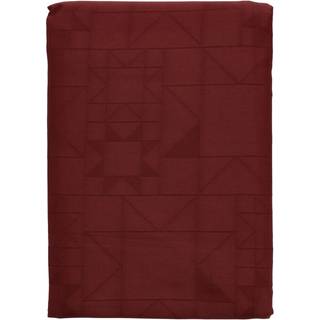 Damaskdug fra SØDAHL - STAR DAMASK RED 140x370 cm.
