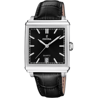 Festina On The Square F20681/6 - Herre - 34 mm - Quartz - Mineralglas