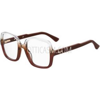 Moschino MOS604 FL4 54 Briller Kvinder Rød - Transparent Red - 54mm