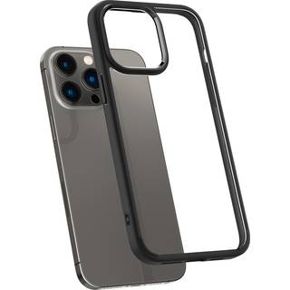 Spigen Crystal Hybrid - matte black - iPhone 14 Pro Max