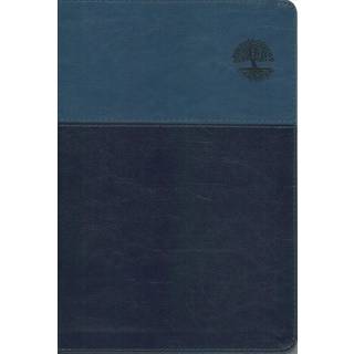 NKJV, Matthew Henry Daily Devotional Bible, Leathersoft, Blue, Red Letter, Comfort Print