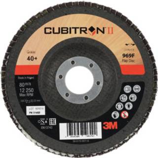 3M Lamellrondell 969F Cubitron II, #40+, 125 mm
