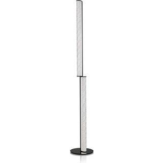 Slamp Designer gulvlampe Modula, dæmpbar, Sort, Stue/spisestue, Plast, Design