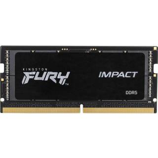 Kingston FURY Impact DDR5 SDRAM 16GB 6400MHz CL38  On-die ECC SO DIMM 262-PIN