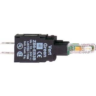 Schneider Lampekrop ø16 grøn led 230v