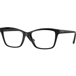 Vogue Briller VO5420F Asian Fit W44 54 Briller Kvinder Black - Black - 54mm