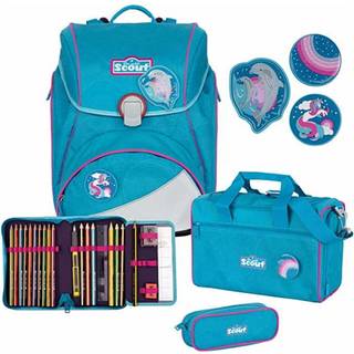 Scout Alpha Dolphins Schulranzenset 4tlg