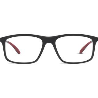 Emporio Armani Mand EA3196 5001 Optiske stel Plast Sort Firkantet
