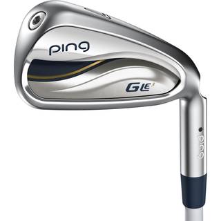 Ping G Le3 Dame Jernsæt - Chrome - Højre - 6-9, PW, UW, SW - Ping ULT250 i Dame Lite Grafit