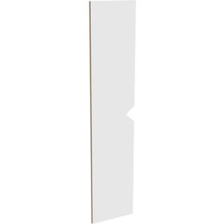 Eira Light stor låge i birk krydsfinér, hvid laminat, rumbredde 22cm