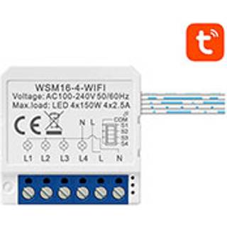 Avatto - Smart Switch Module WiFi WSM16 W4 TUYA