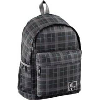 Schulrucksack Luton Harvest Check Grau