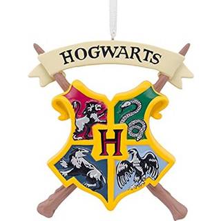 Hallmark Harry Potter Hogwarts Crest Christmas Ornament