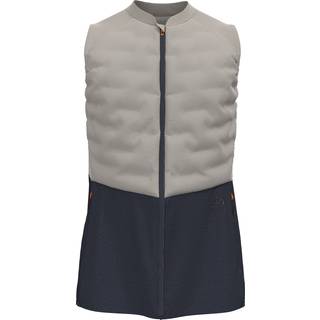Odlo Men's Zeroweight Insulator Running Vest Silver Cloud/India Ink, XL