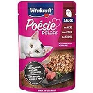 Vitakraft Poésie Délice med hjerte i sauce 93.53 DKK/1 kg (23 x 85.0g)