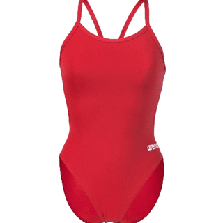 Arena Women's Team Swimsuit Challenge Solid Badedragt Damer størrelse 34 farve rød