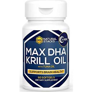 Antarctic Krill Oil Supplement - DHA EPA Omega 3 Supplement med antioxidant Astaxanthin - Omega 3 fiskeolie til at sttte hjernens hjerte- og led