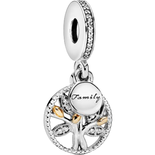 Pandora Family Heritage Pendant Charm - Silver