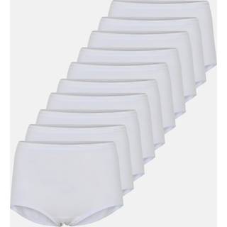 Maxi brief 10-pak | GOTS bomuld | Hvid