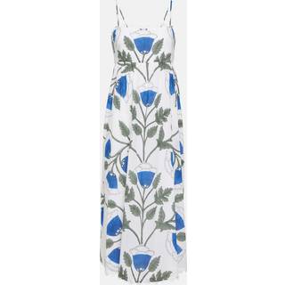 Juliet Dunn Bellflower cotton midi dress - multicoloured - XL