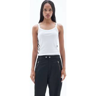 Filippa K Top Fine Rib Singlet XL - White - XL