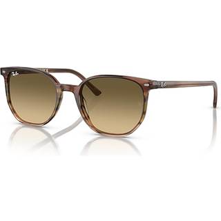Ray-Ban RB2197F Elliot Asian Fit 13920A 54 Solbriller Mænd Brun - Transparent Striped Brown Green - 54mm