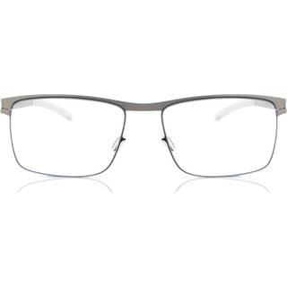 Mykita Dalton 509 58 Briller Mænd Black - Matte Silver Black - 58mm