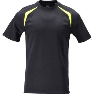 MASCOT® T-shirt Mørk Marine/Hi-Vis Gul 21582-327-01017 2XL