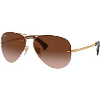 Ray - Ban Mand RB3449 RB3449 001/13 Solbriller Metal Guld Brun Pilot Normal Skygge