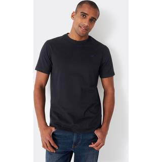 Crew Clothing Crew Clothing Black Plain 100% Cotton Classic T-Shirt