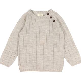 Copenhagen Colors Strikket bluse i merino uld - CREAM
