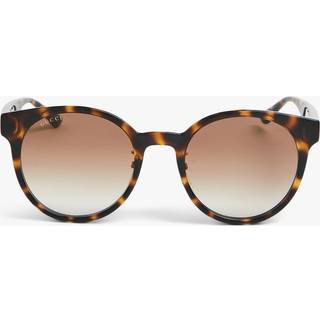 Gucci GG1339SK Asian Fit 003 54 Solbriller Kvinder Tortoiseshell - Tortoise - 54mm