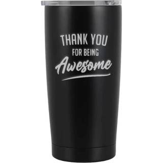 Tak for at være fantastisk 20 oz rustfrit stål tumbler - tak gaver - gaver til kvindelige kolleger gaver - boss gaver - lærer gaver - tak gave ti