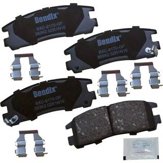Bendix Priority1 CFC383K2 Keramiske bagbremseklodser til udvalgte modeller Chrysler Sebring Dodge Avenger Stealth Stratus Eagle Summit Talon Vist