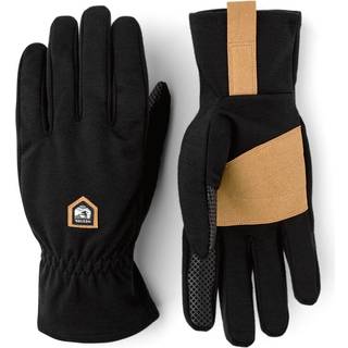 Hestra Merino Windwool Liner - 5 Finger Black, Svart, 9