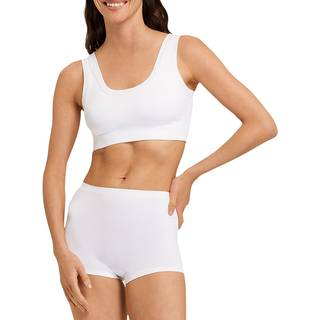 HANRO Padded Crop Top - Touch Feeling 0101 White Medium