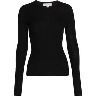 MK Hutton Featherweight Cashmere Jumper - Black - Michael Kors - S