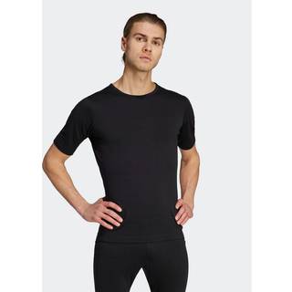 XERIOR MERINO 200 BASE LAYER SHORT SLEEVE OVERDEL - Black