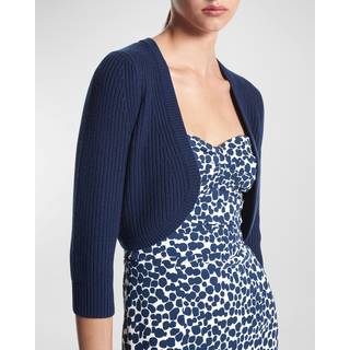 MK Cashmere Shrug - Blue - Michael Kors