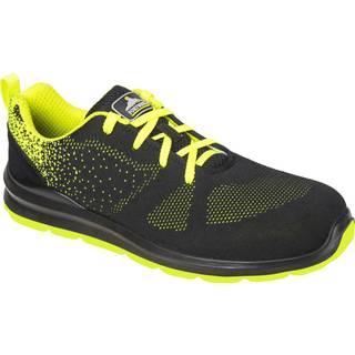 Steelite Aire Trainer S1P - Sort/Grøn (Størrelse: 44)