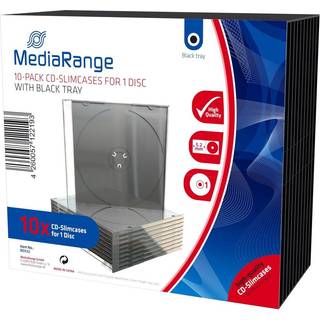 MediaRange Retail-Pack CD-Slimcases single