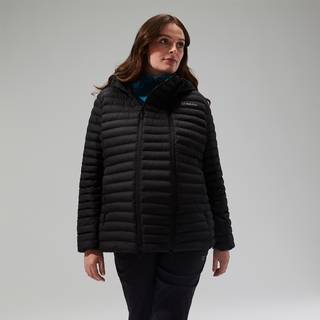 Women's Nula Hooded Maternity 2in1 Jacket - Black