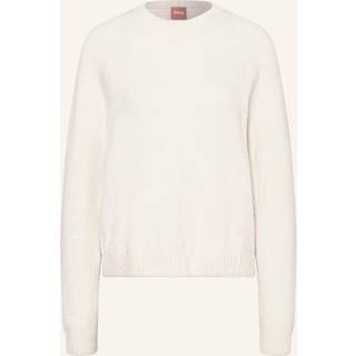 Sweater med crew neck i stof med stræk